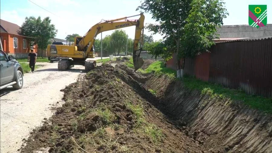 В Ачхой-Мартановском районе проводят работы по предотвращению подтоплений