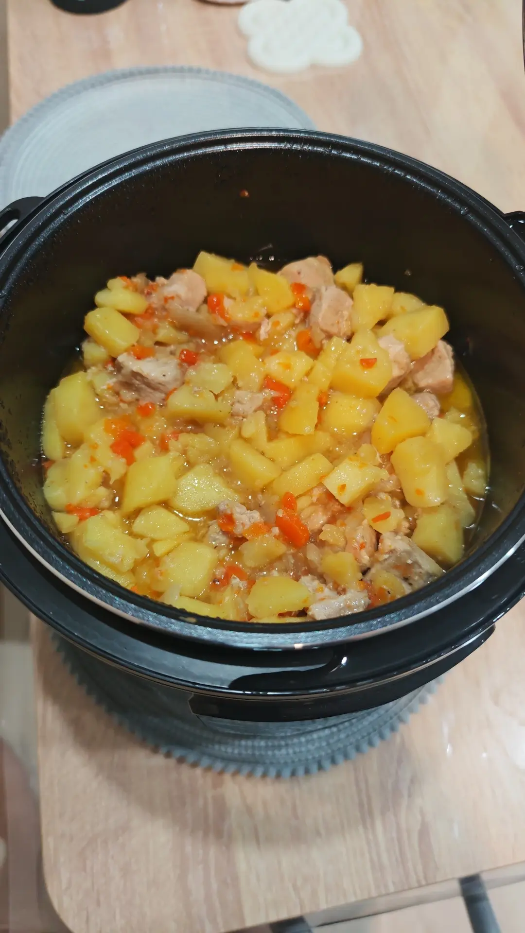 Пока я гуляла, картошечка приготовилась🤩😋