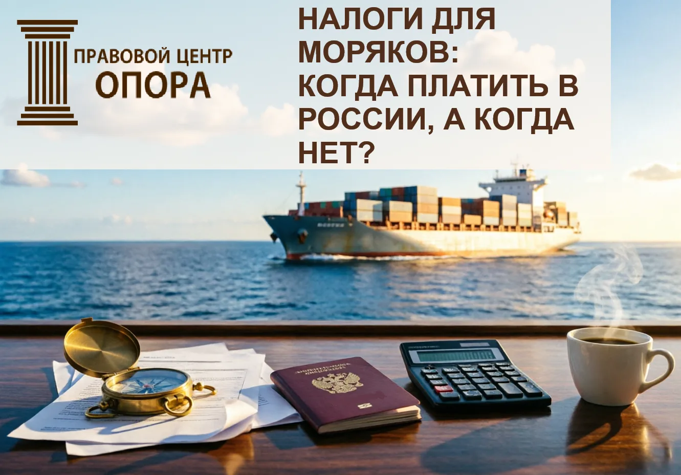 Налоги для моряков: когда платить в России, а когда нет?