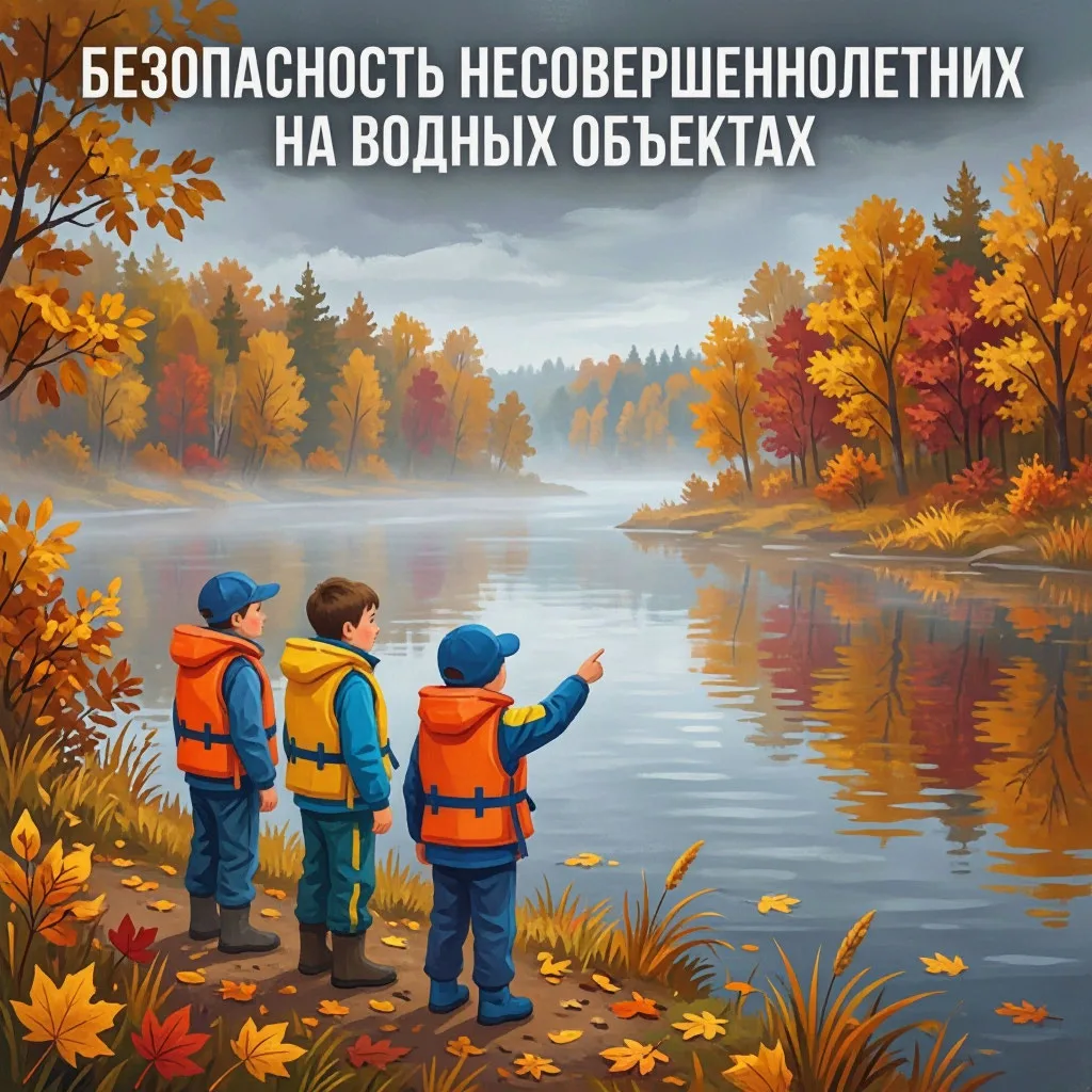 Бесконтрольное пребывание несовершеннолетних на водных объектах влечет ответственность ...