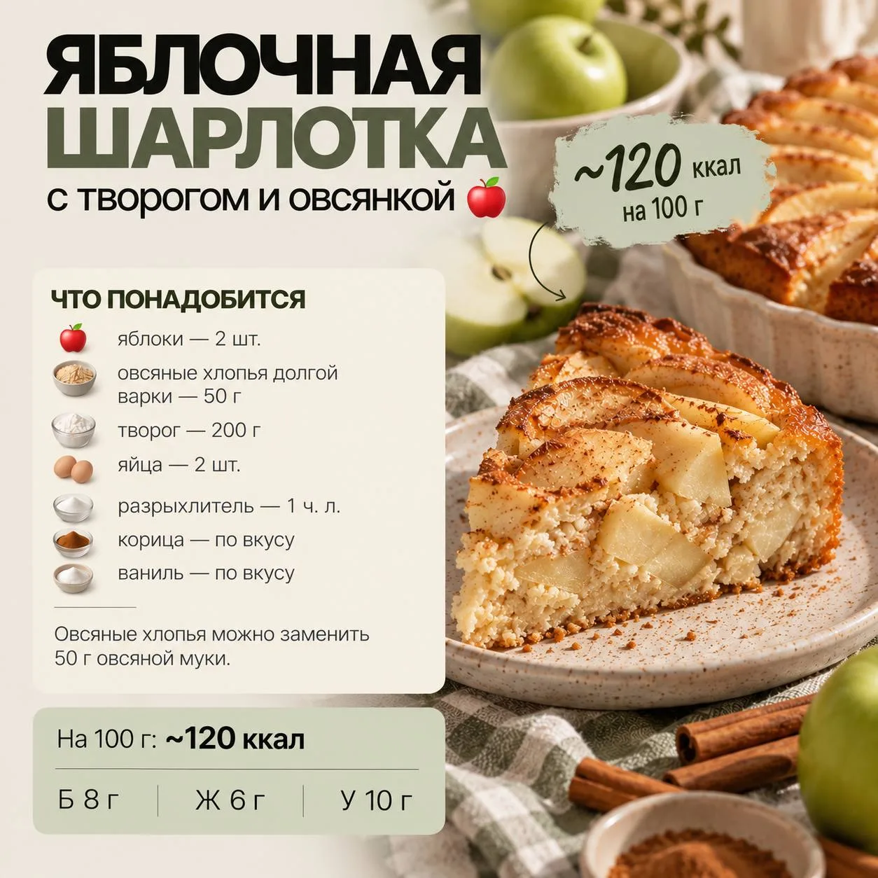 У нас есть план на воскресенье: печем шарлотку 🍎