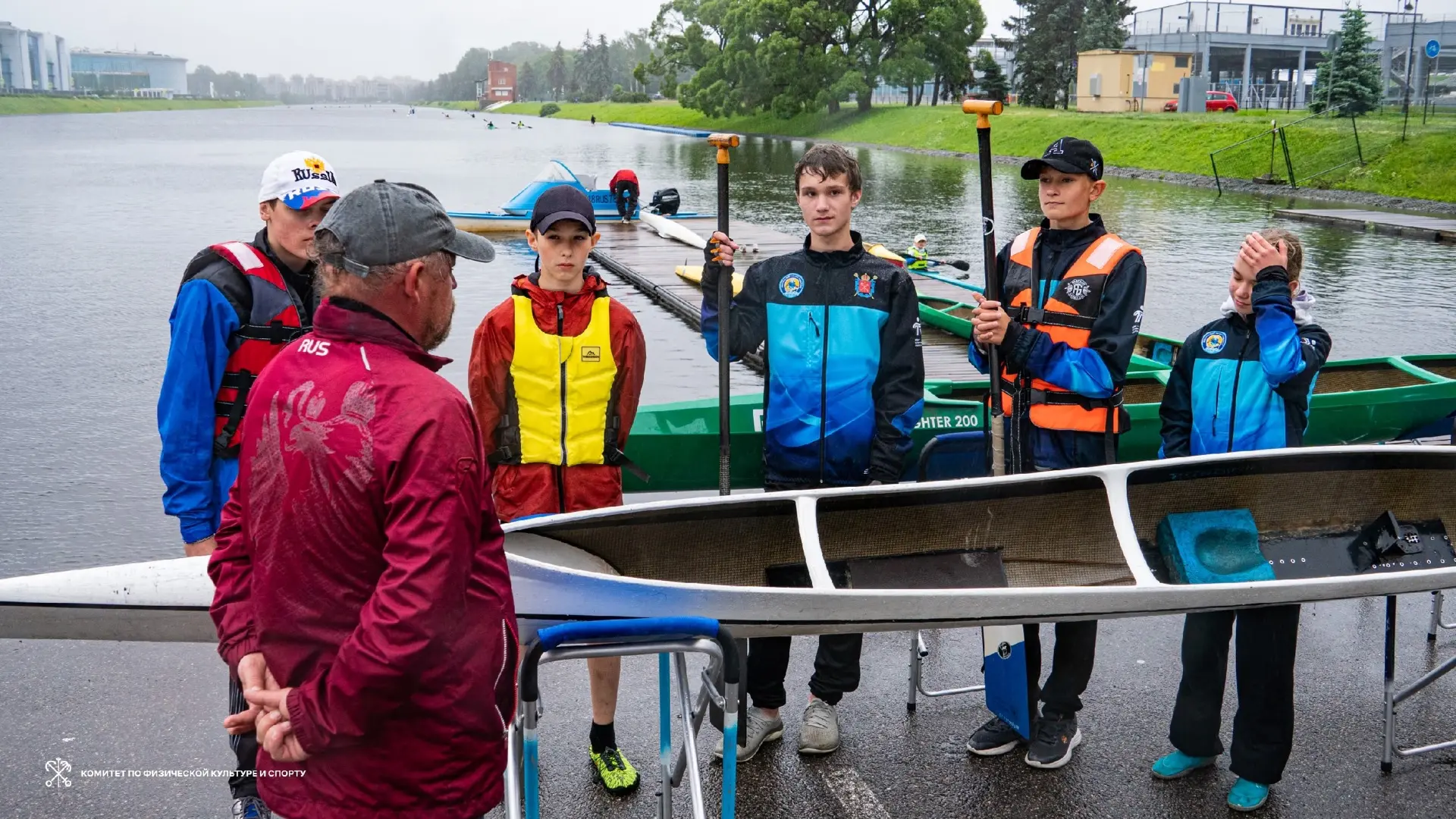 В СШОР «ШВСМ по водным видам спорта им. Ю.С. Тюкалова» прошёл «Олимпийский урок» с участием заслужен