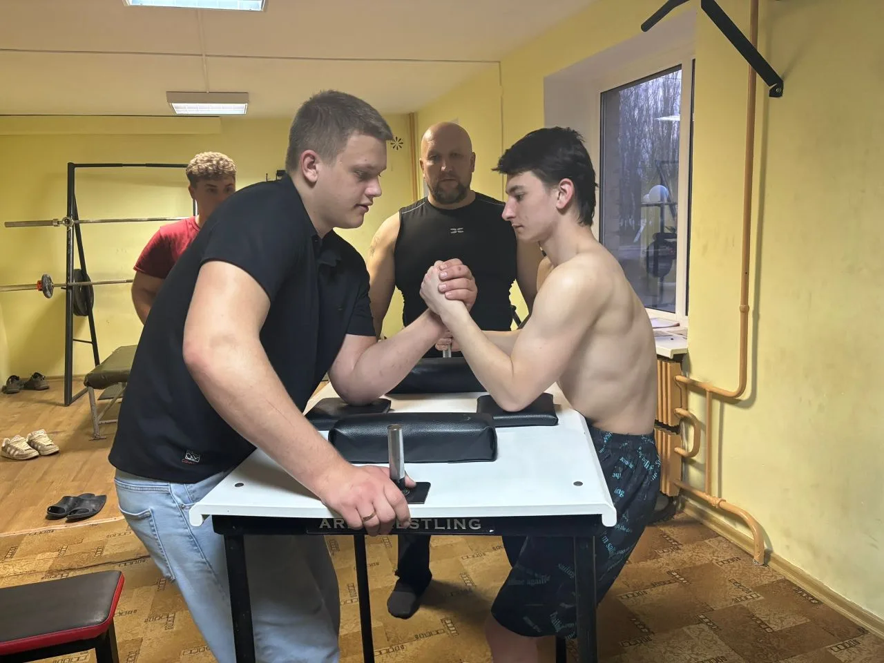 ⚡Тренировки по армрестлингу в Калачеевском техникуме!