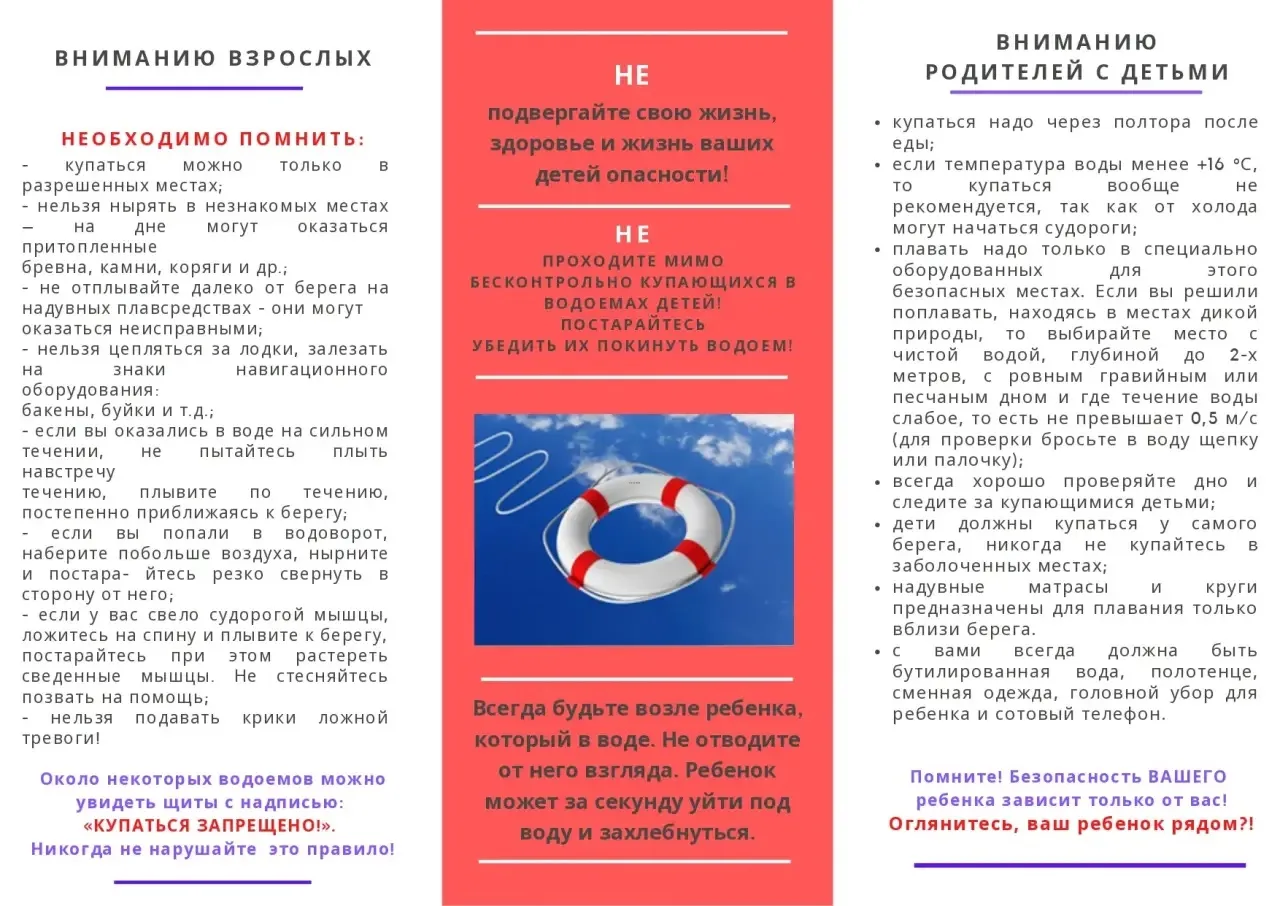 🔶 Безопасность на воде. 


В рамках обеспечения безопасности детей в летний период наши педагоги бу