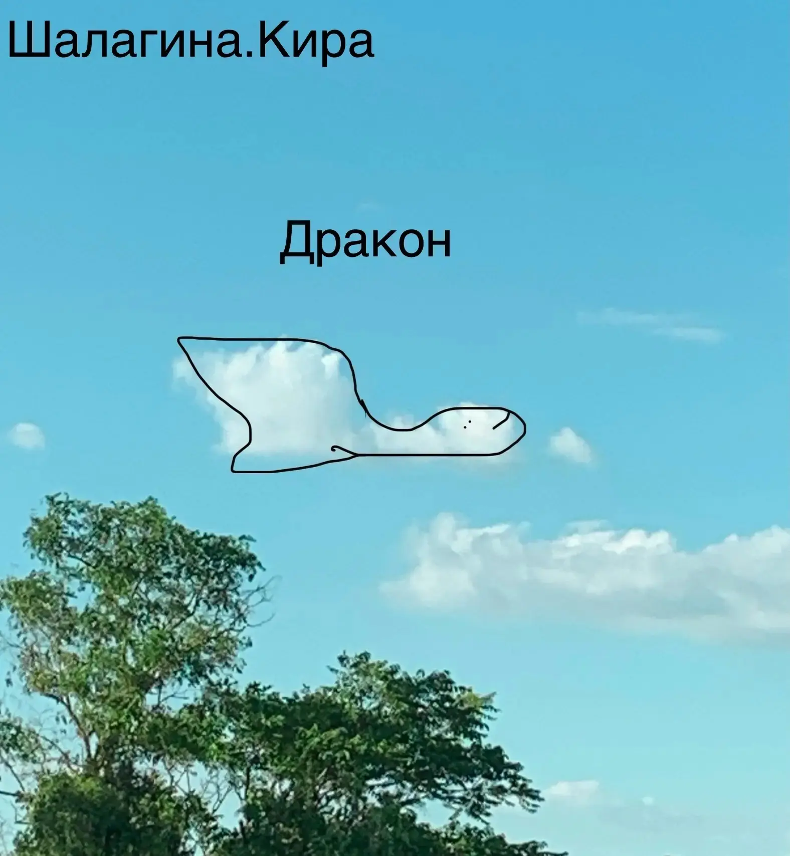 Когда вы последний раз смотрели на облачное небо над головой? Сегодня был отличный пово...
