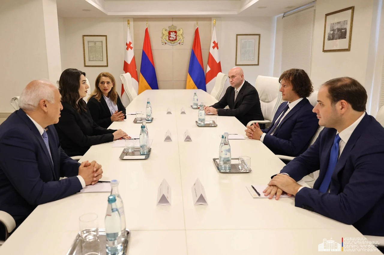 🇦🇲🇬🇪Глава МВД Армении встретилась с грузинским премьером: обсуждалось сотрудничеств...