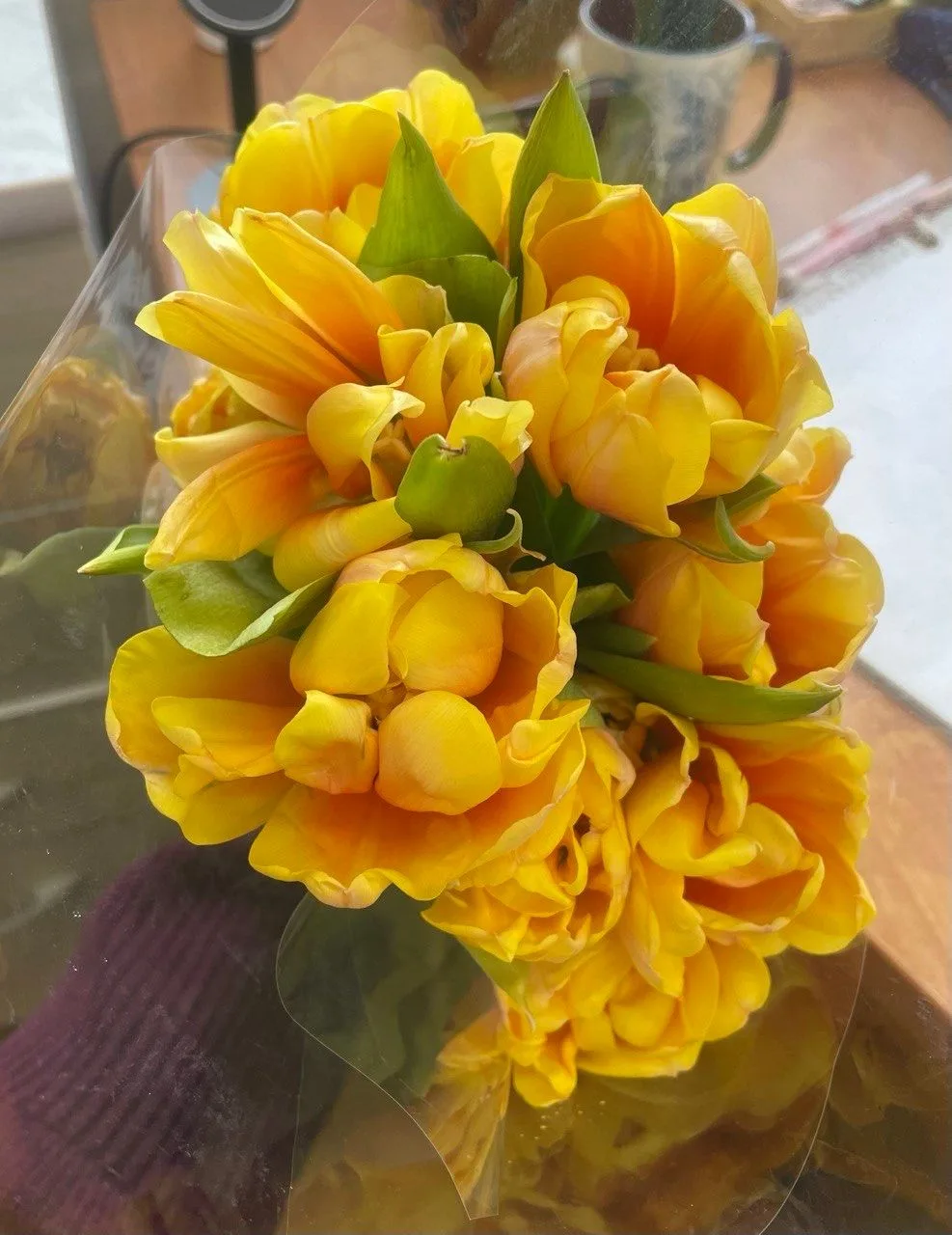 На улице - снег, а в корпусах УлГУ - весна 🌷🌷🌷