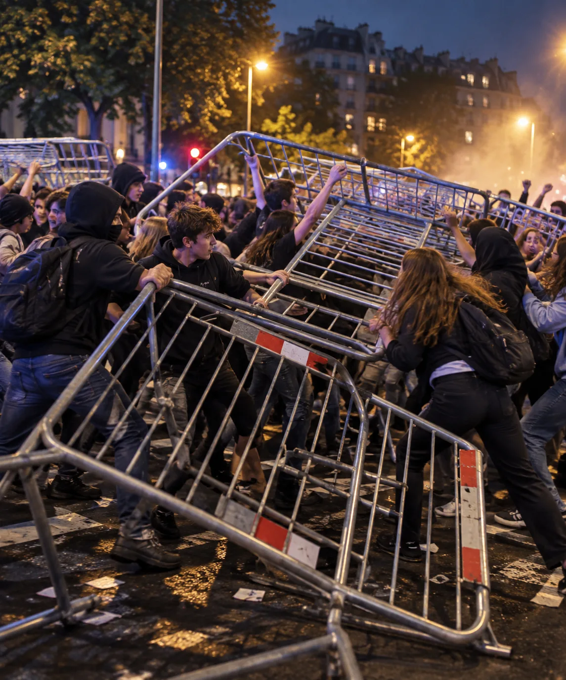 🇫🇷 Во Франции протесты школьников не стихают: сотни лицеев закрыты, впереди новая волна