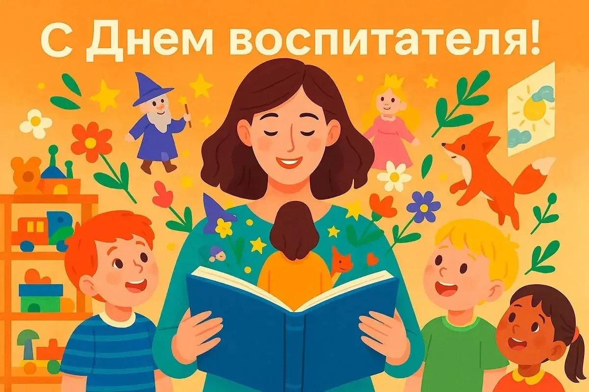 🍁🍂 27 сентября — День воспитателя и всех дошкольных работников! 🧸🎉