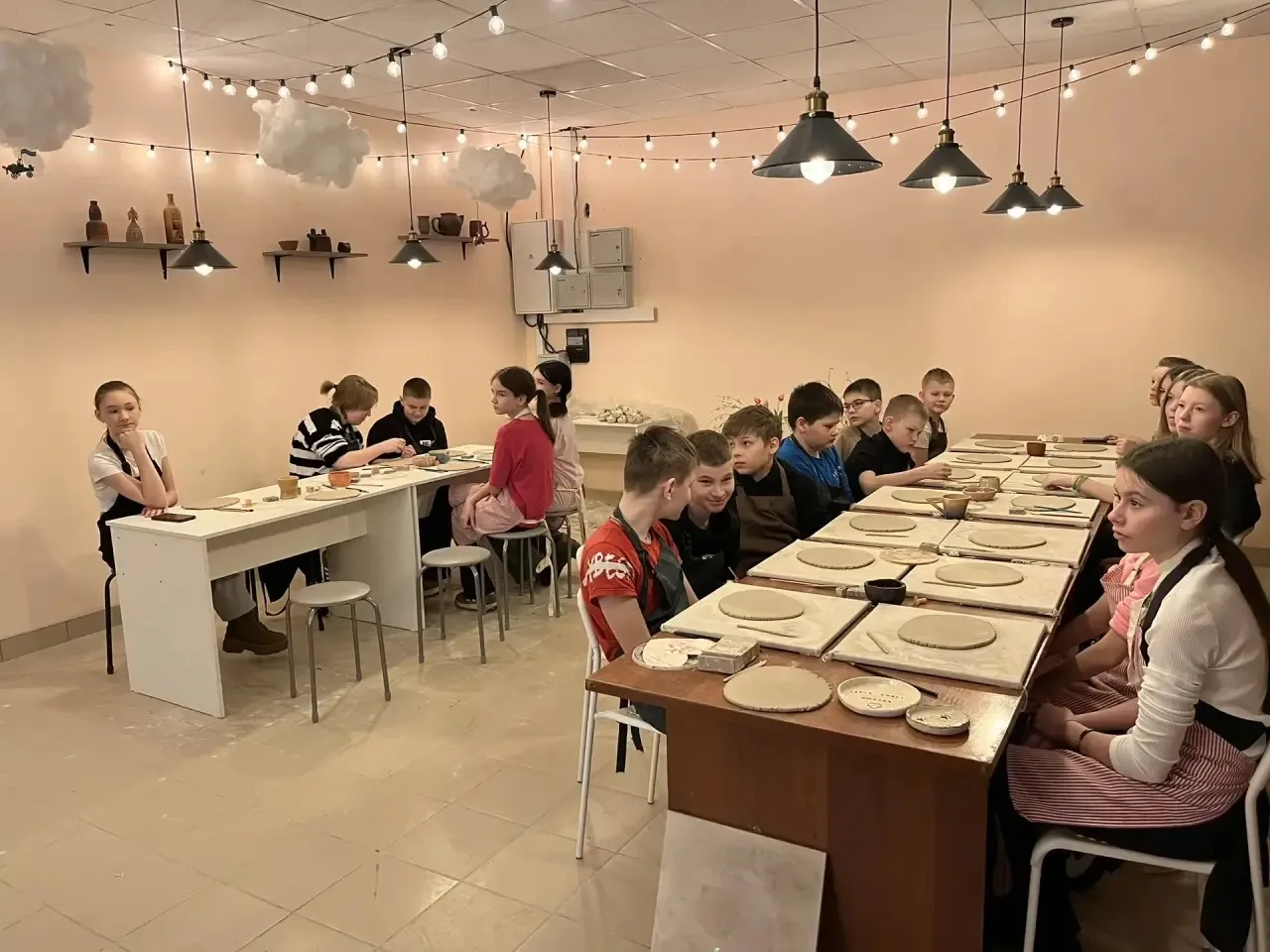 ✨ Гончарная мастерская  🎗️Ученики 5 класса Б (классный руководитель Лютова Т.Г.) посетили это удивит