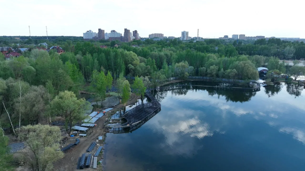 Кореневский карьер в Люберцах благоустроят до конца 2026 года  ⛱️ Продолжается масштабное благоустро