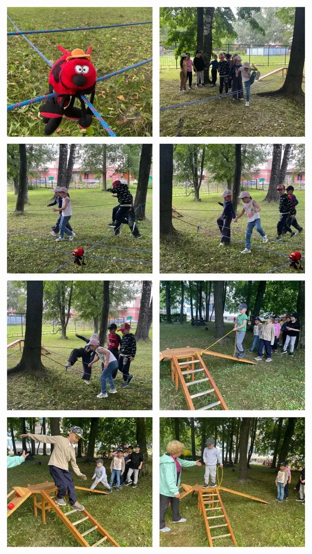 Как мы к Паучку в гости ходили :)