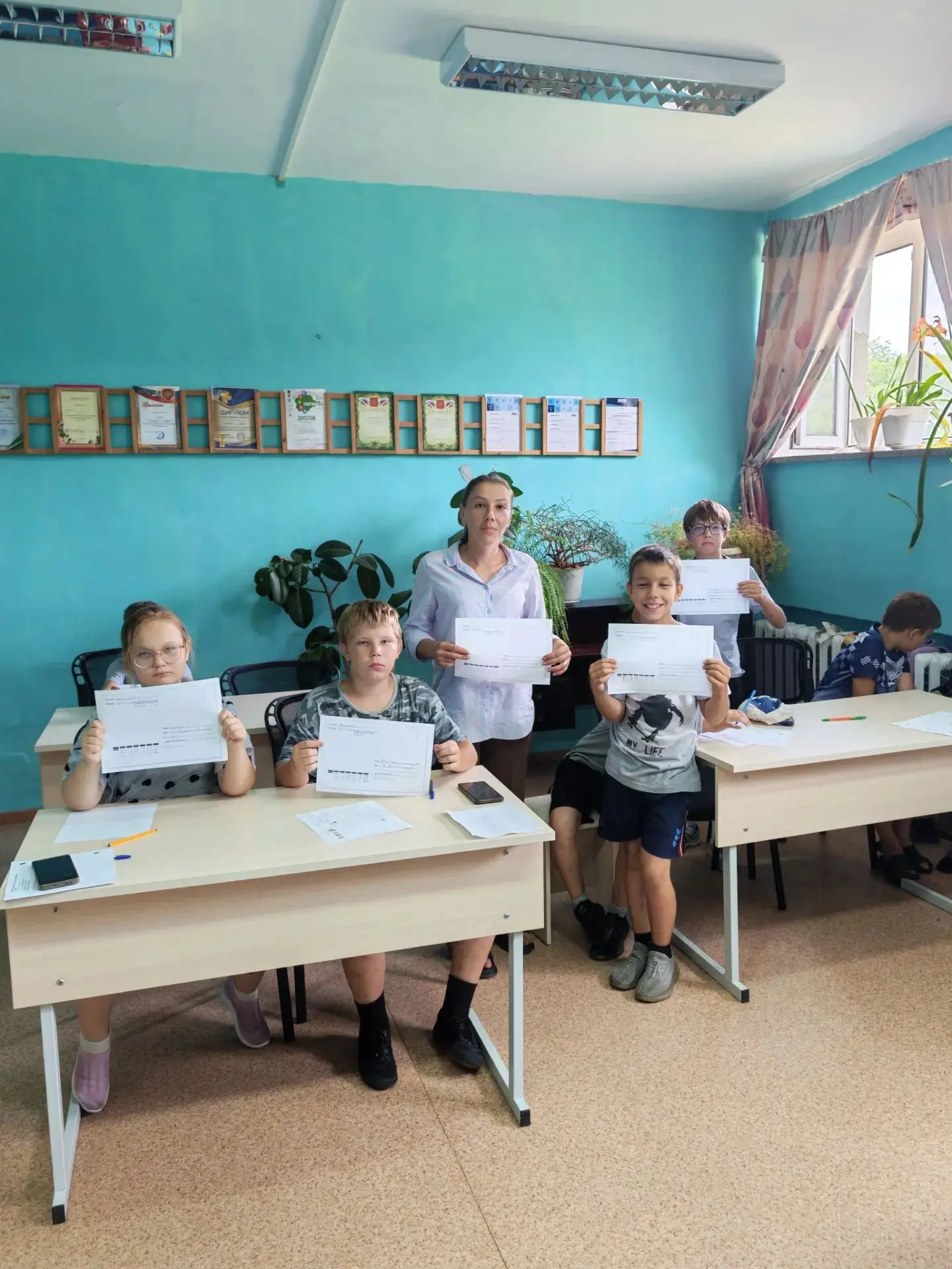 Сегодня в предверии праздника Дня Российской почты, к ребятам нашего лагеря приходила з...