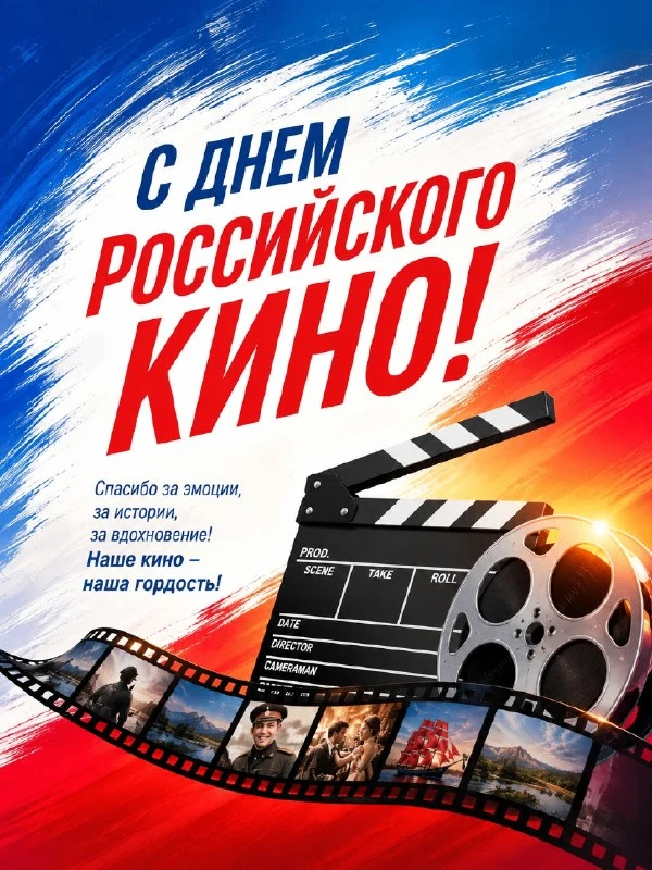 С Днём российского кино!
