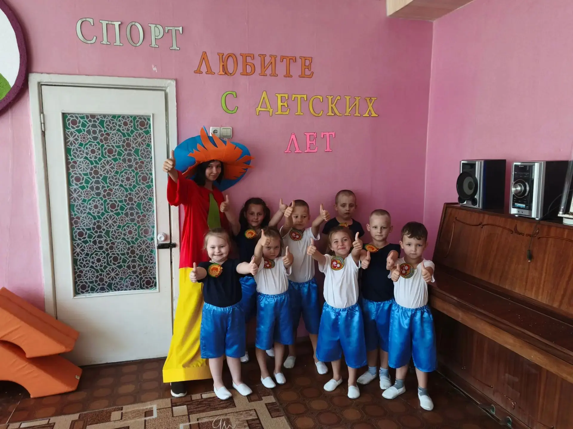 Сегодня в нашем детском саду ГБДОУ ЛНР № 32 "Черёмуха" прошло спортивное развлечение по...