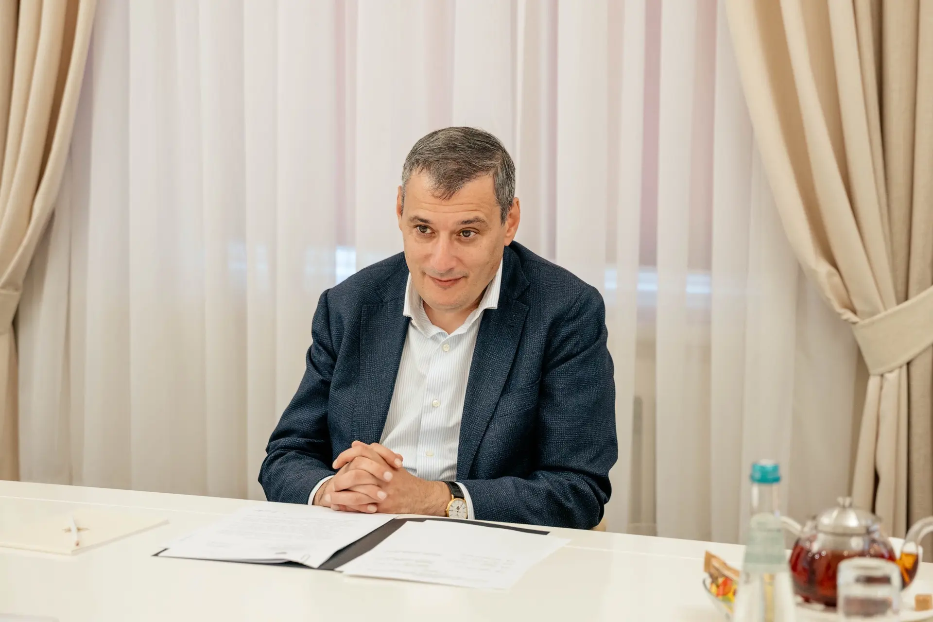 👥 Встретился с главами Кореневского и Дмитриевского районов — Владимиром Жилинковым и ...