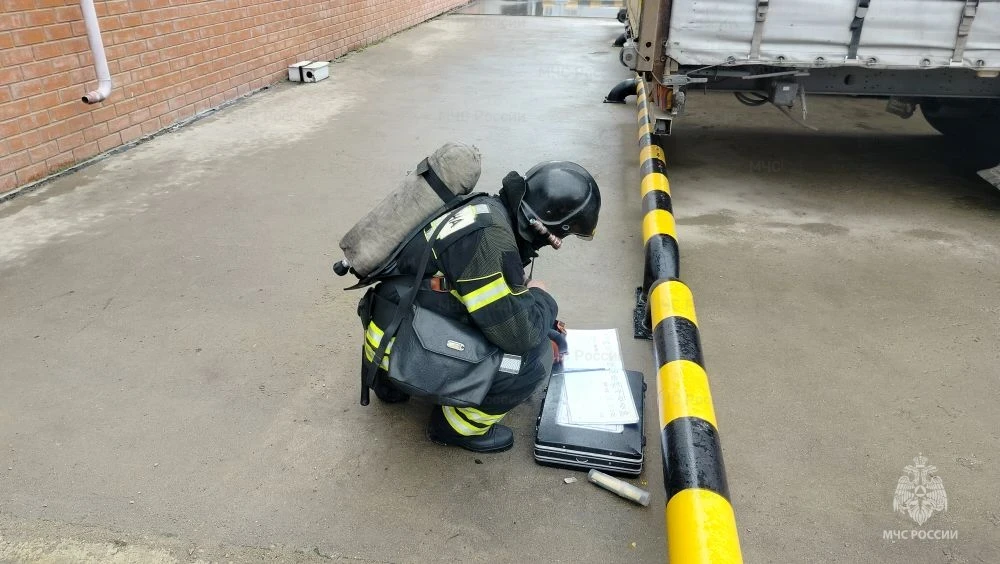 🚨В городе Узловая на предприятии легкой промышленности были проведены учения  Согласно легенде, прои
