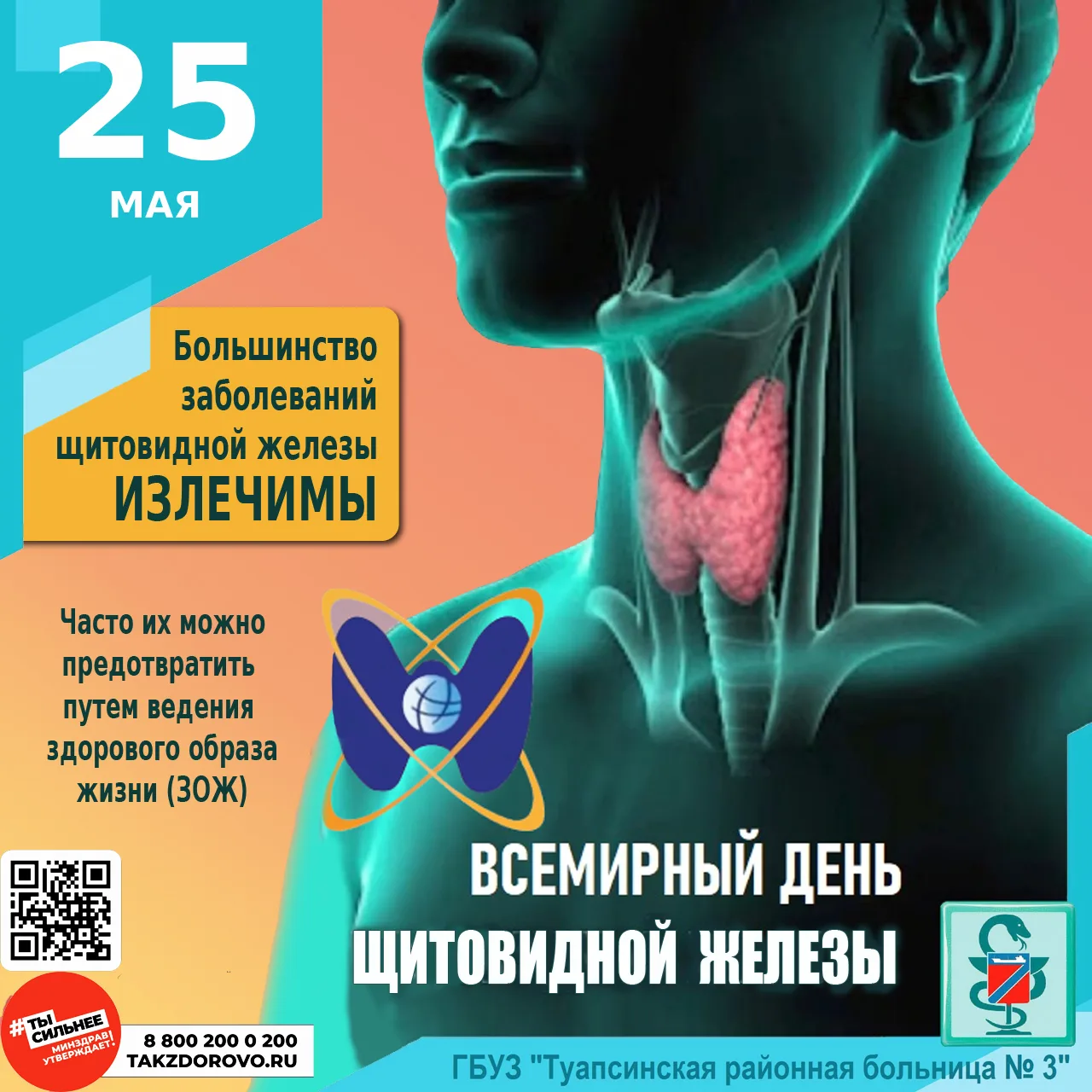 ВСЕМИРНЫЙ ДЕНЬ ЩИТОВИДНОЙ ЖЕЛЕЗЫ