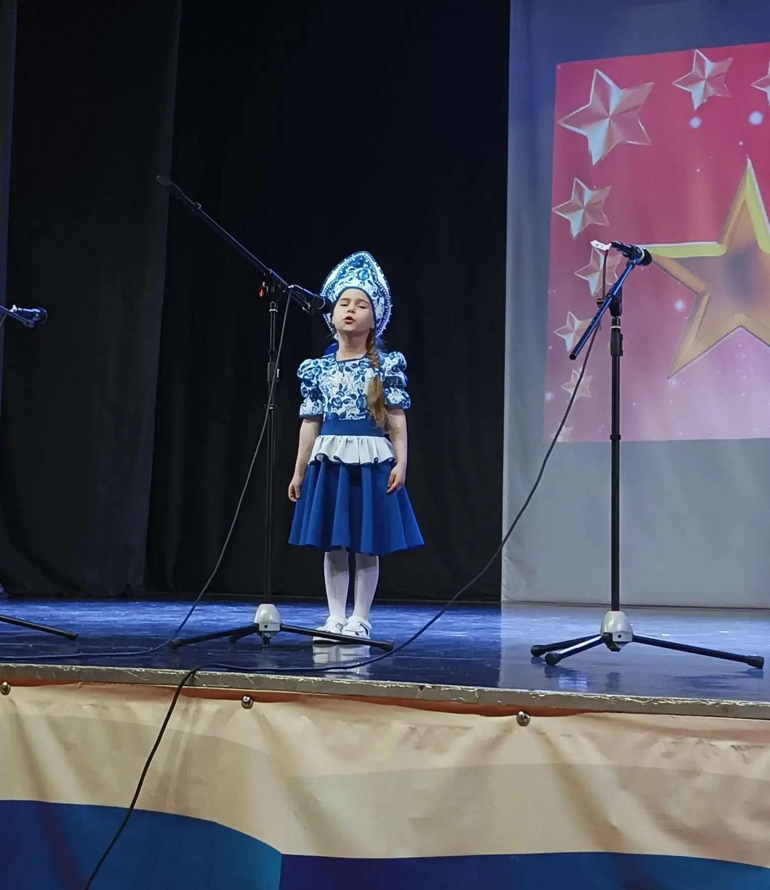 Сегодня, состоялся открытый конкурс молодых талантов "Звездная дорожка". В номинации "Вокал" (соло).