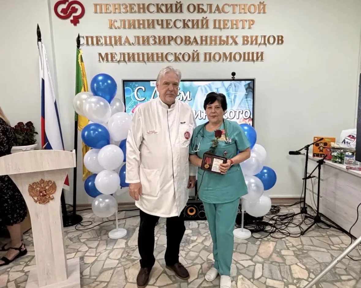 🔥За доблестный труд в системе здравоохранения Медалью Центра специализированных видов медицинской п