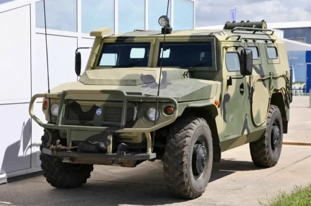 Бронеавтомобили "Тигр-М" усилили противодиверсионные отряды на Камчатке