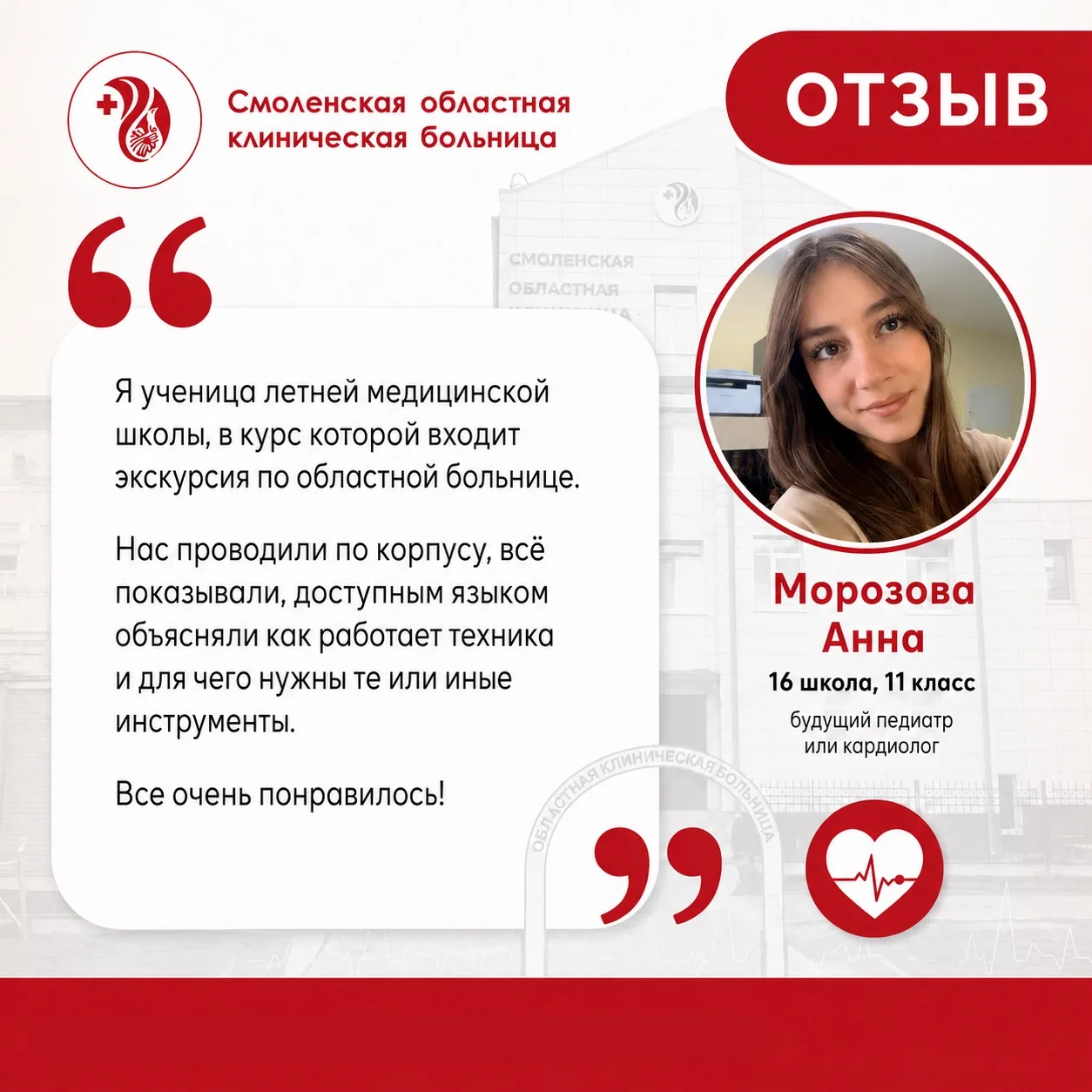 После экскурсий они написали нам…