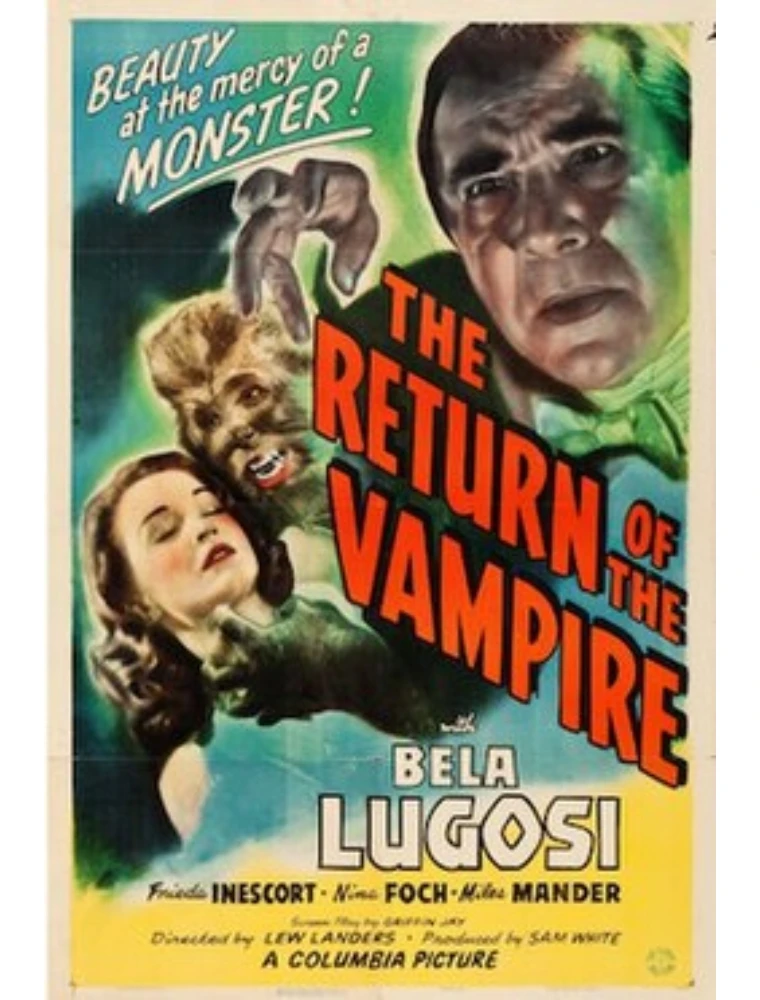 The Return of the Vampire 1943 / Возвращение вампира HD 1080 (rus)