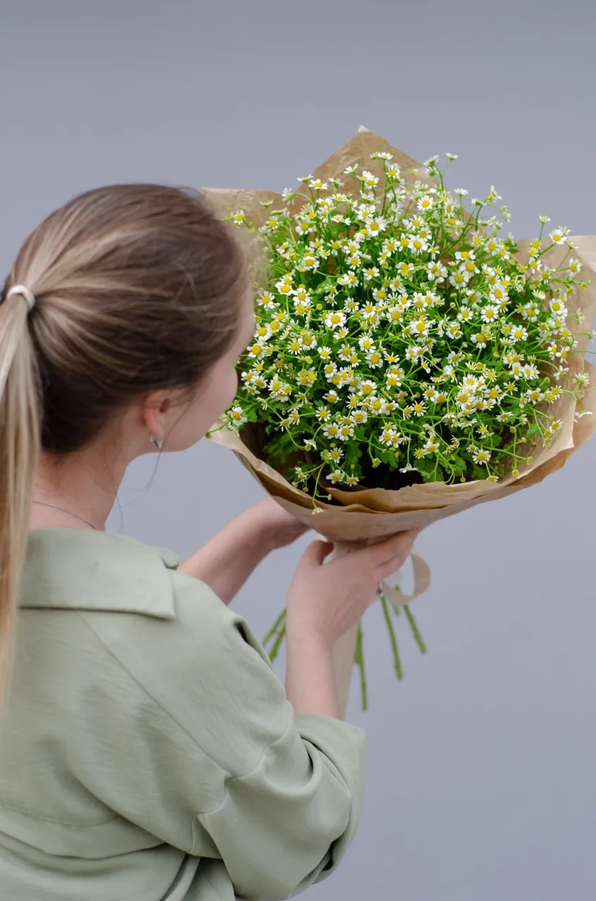 Букет из солнечных ромашек — 1.600₽