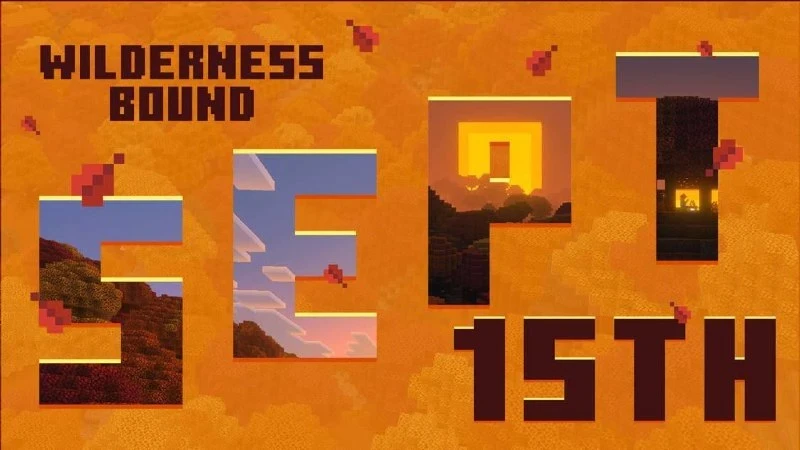 Mojang показали название осеннего дропа — «В путь по дикой природе» 🌲🍂 А обновление 2...