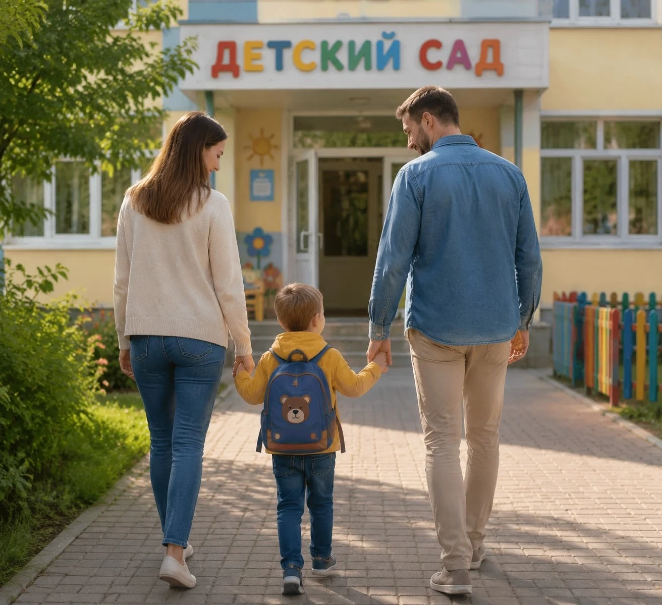 📃Памятка для родителей: «В детский сад — с радостью!»