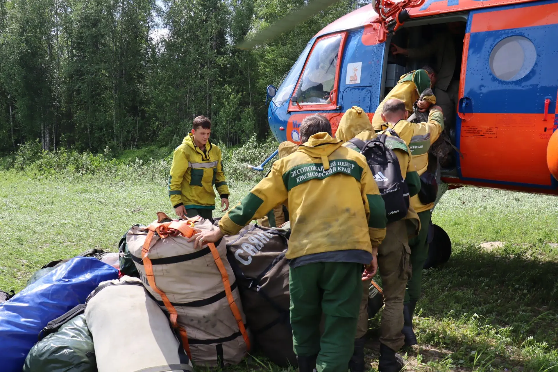 Площадь пожаров в лесах Красноярского края превысила 600 тысяч га