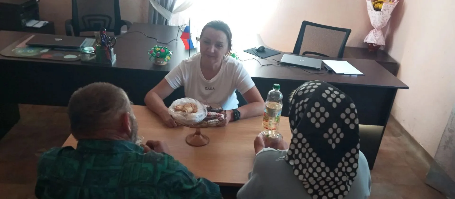В Хмельницком клубе- филиале прошёл час общения с людьми старшего возраста "Формула хорошего настрое