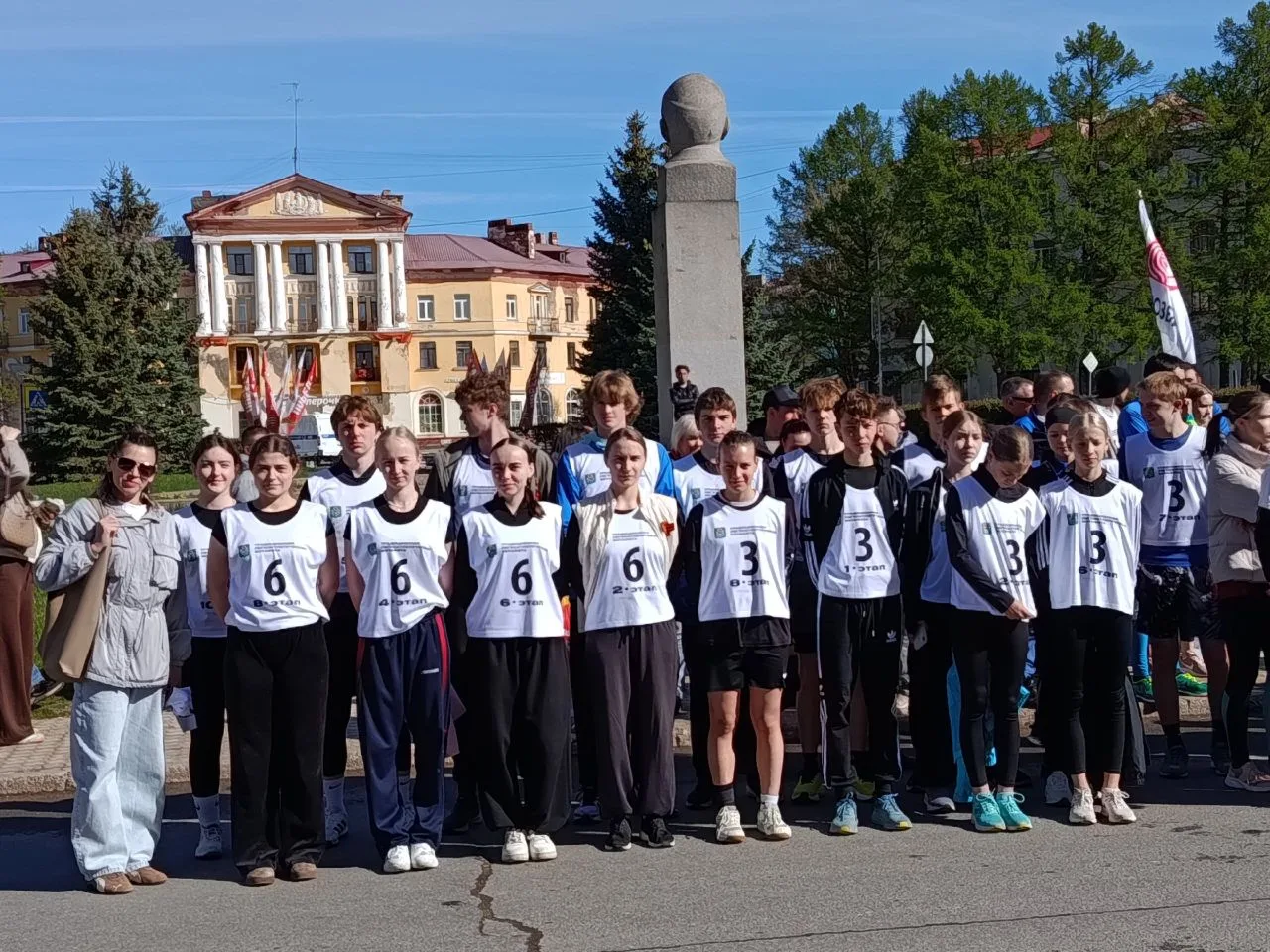9 мая в нашем городе  прошла ежегодная легкоатлетическая эстафета, посвящённая 81-й годовщине Велико