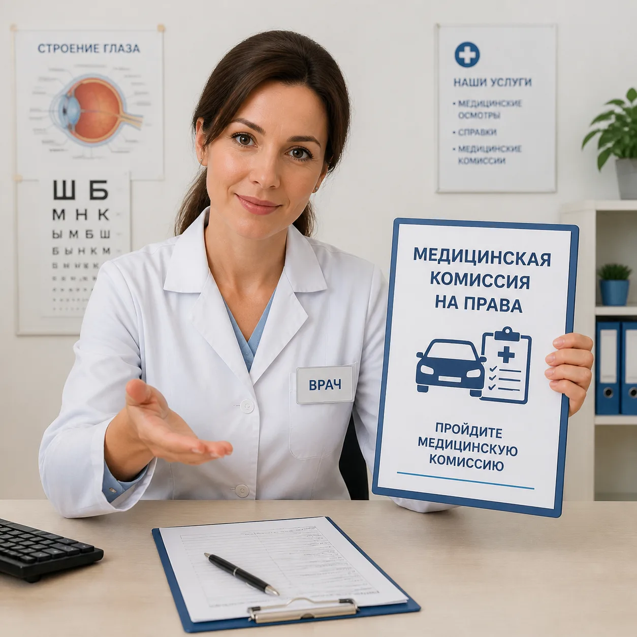 🚘 Медкомиссия на водительские права!