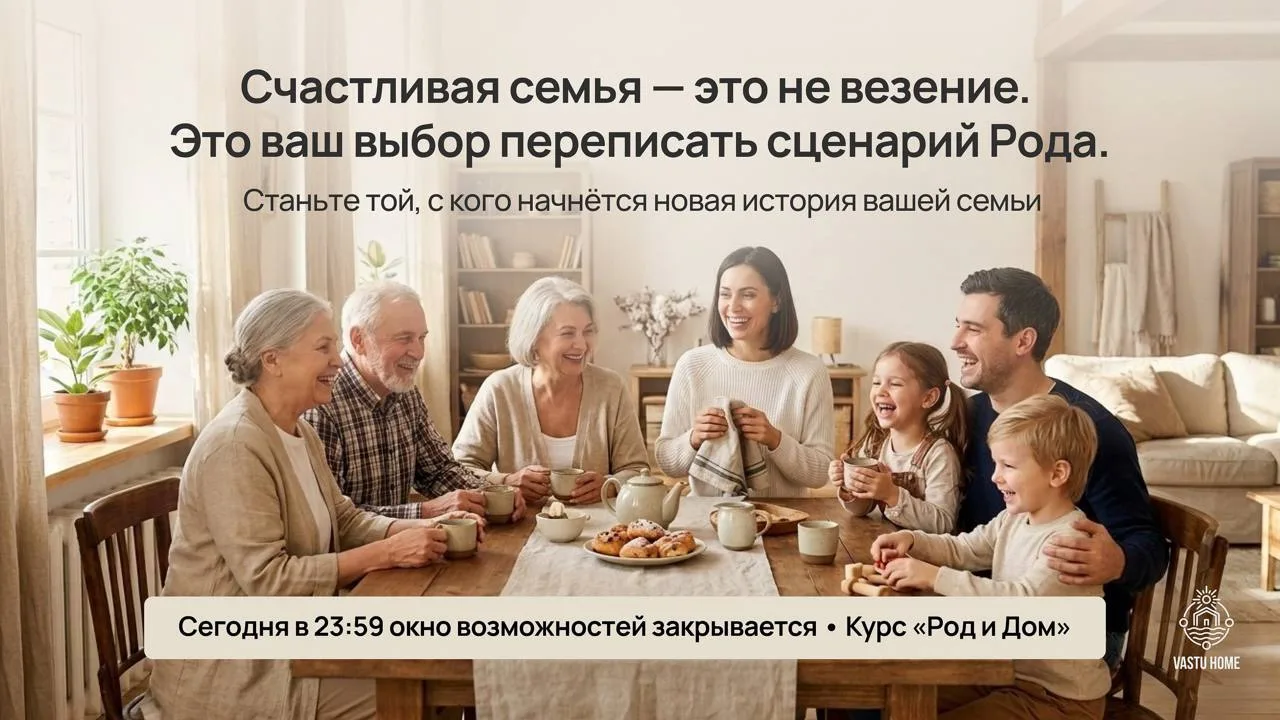 Вы хотите продолжать жить по чужому сценарию? 💔

Родовые установки работают незаметно. Когда вы глу