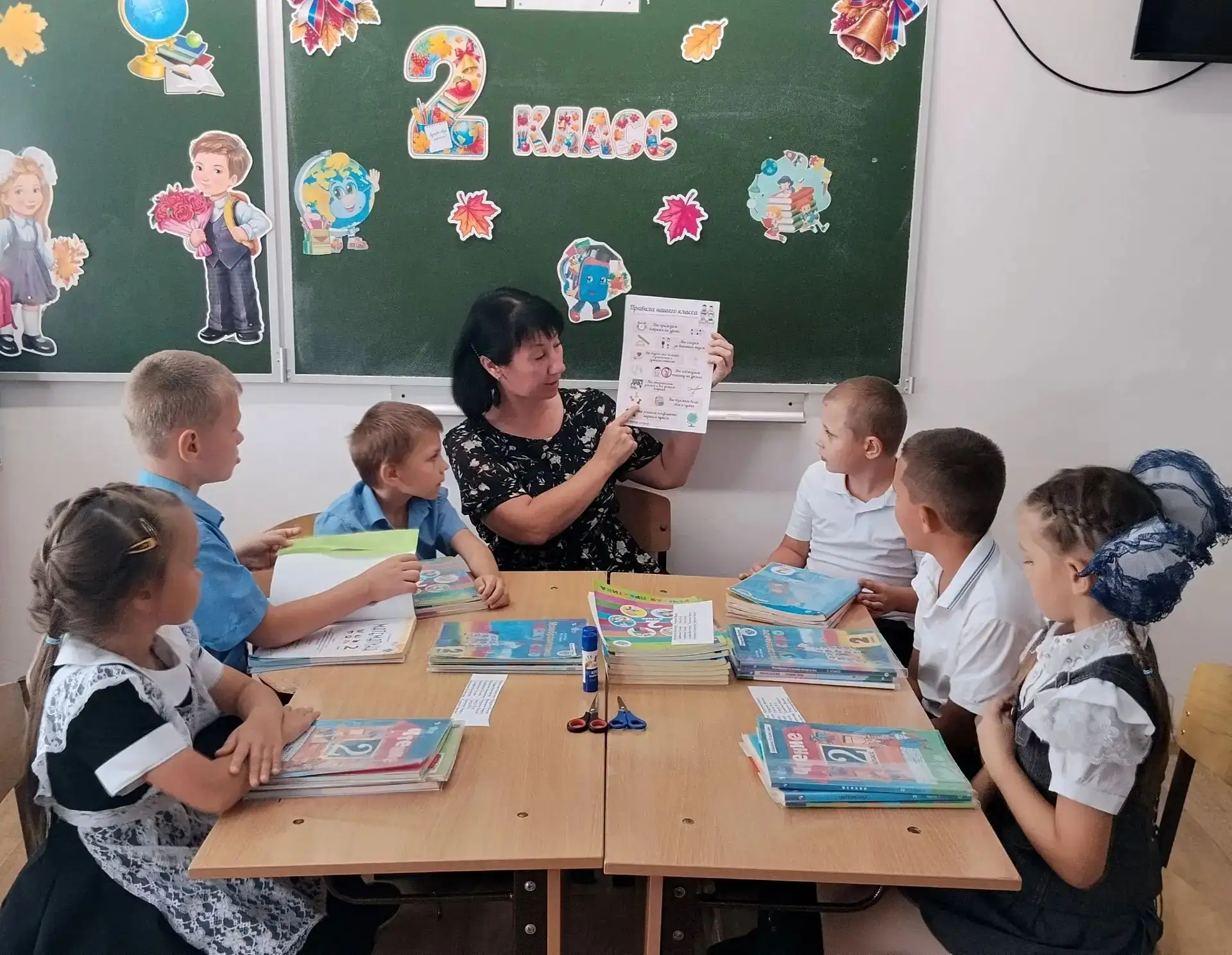 📌📌📌Сегодня во 2 классе прошёл первый в этом учебном году классный час на тему «Мы — ...