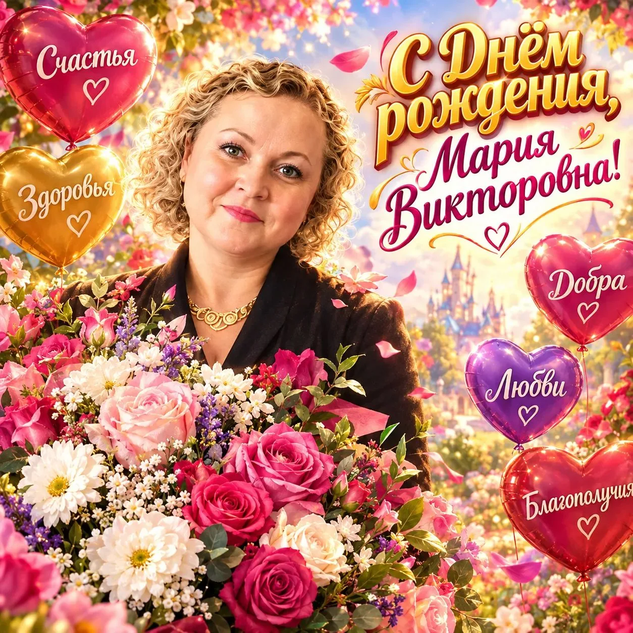 🎂 С Днём рождения, Мария Викторовна! 🎶