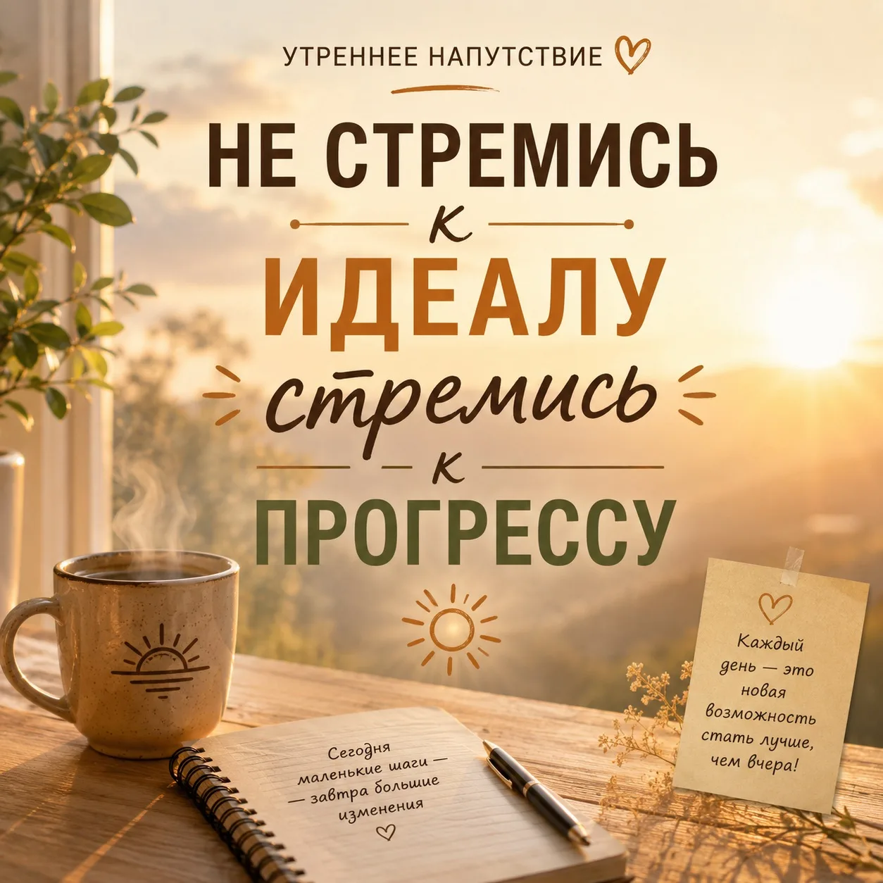 #утреняямотивация