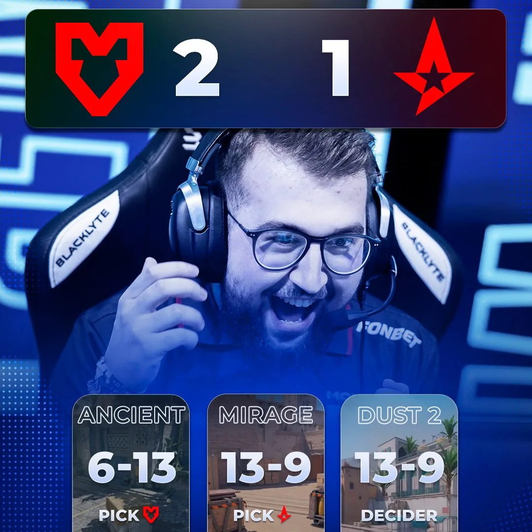 🇪🇺 MOUZ В ФИНАЛЕ BLAST BOUNTY — Astralis благополучно отлетают от Spinx & co.

Теперь мышкам предс