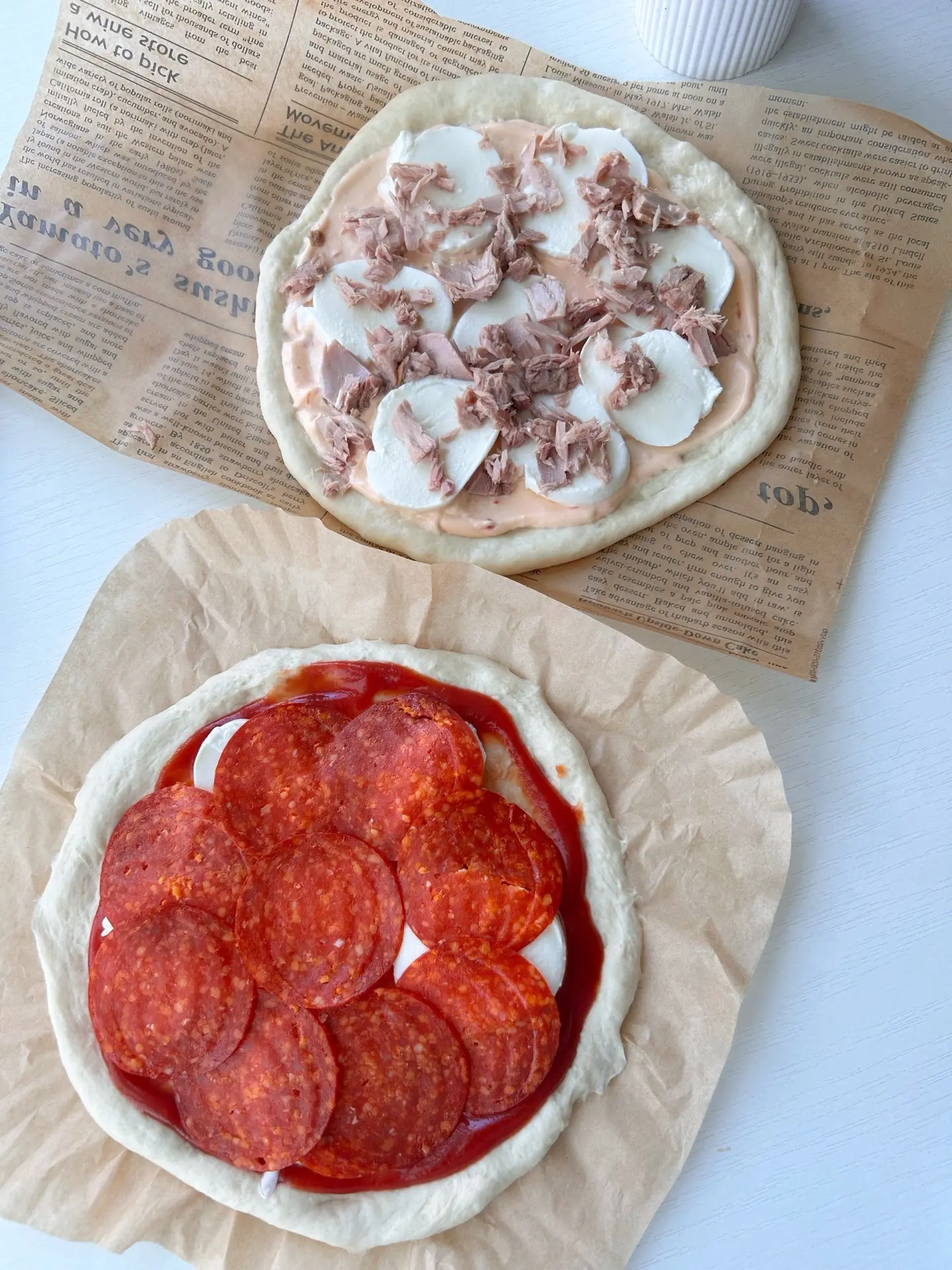 Идеальное тесто для пиццы 🍕   На 2 небольших пиццы нужно: Вода теплая 125 мл Дрожжи быстродействующи