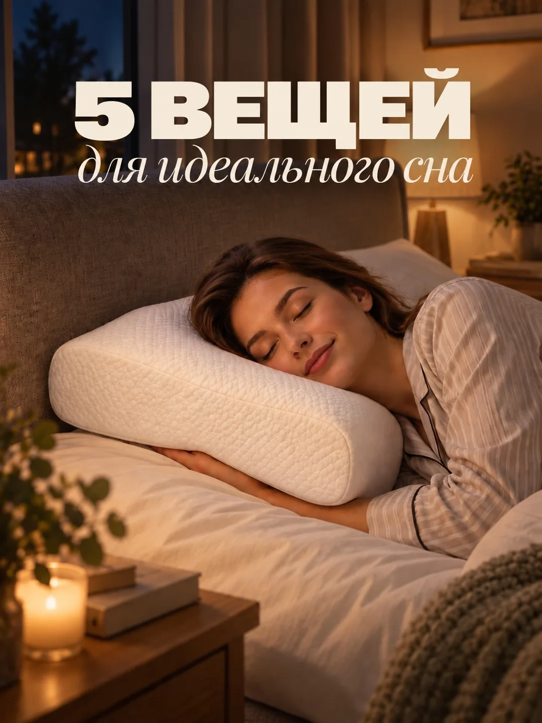 😴 5 вещей для идеального сна