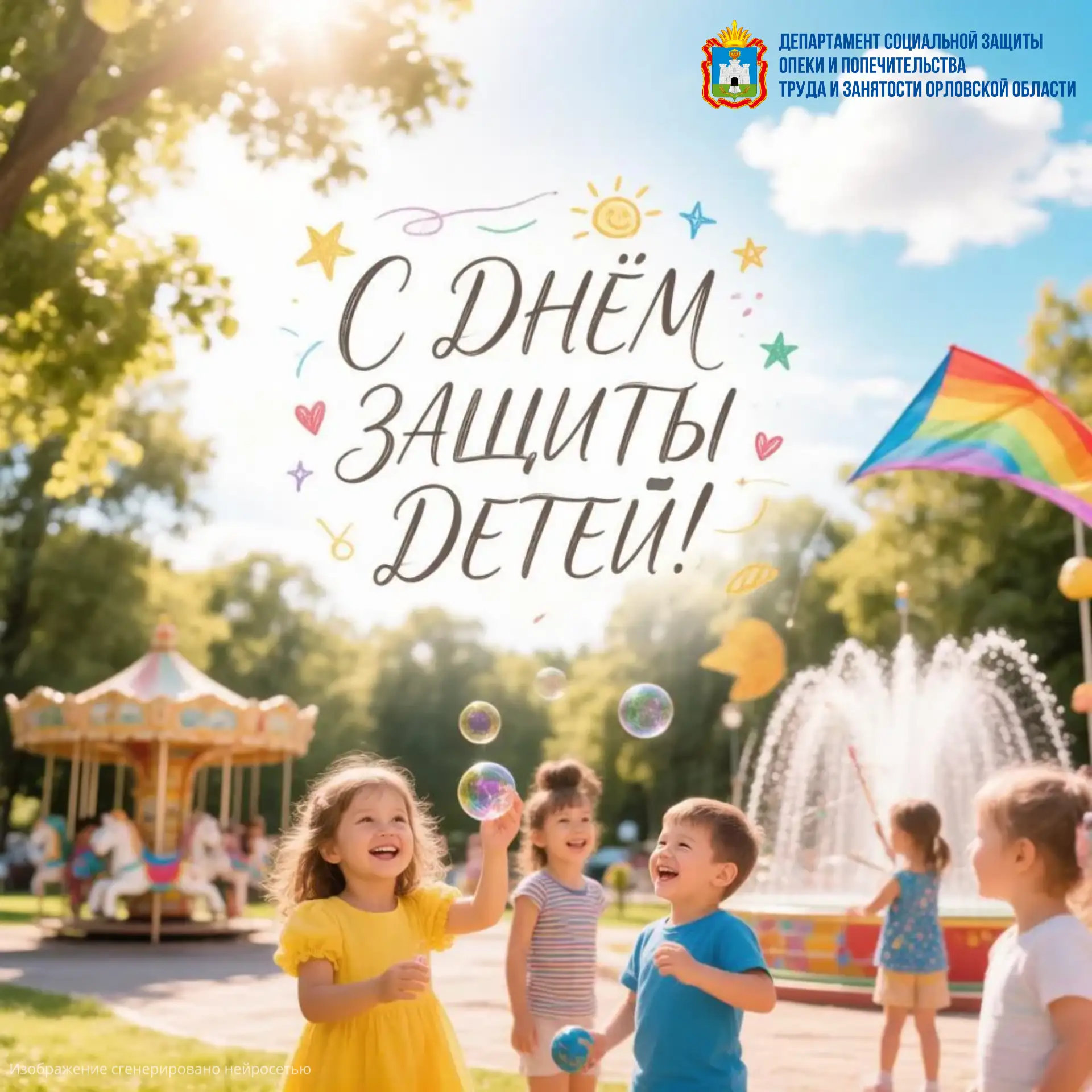 👧 С Международным днём защиты детей! 👦

Этот день служит нам важным напоминанием о том, что главна