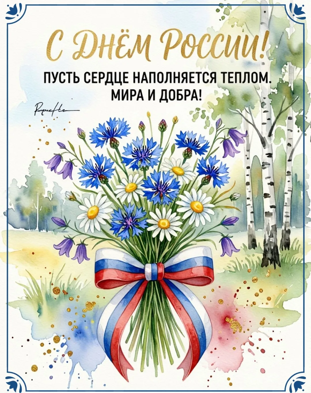 🇷🇺✨ 12 июня — День России ✨🇷🇺

Сегодня отмечается один из главных государственных праздников стр