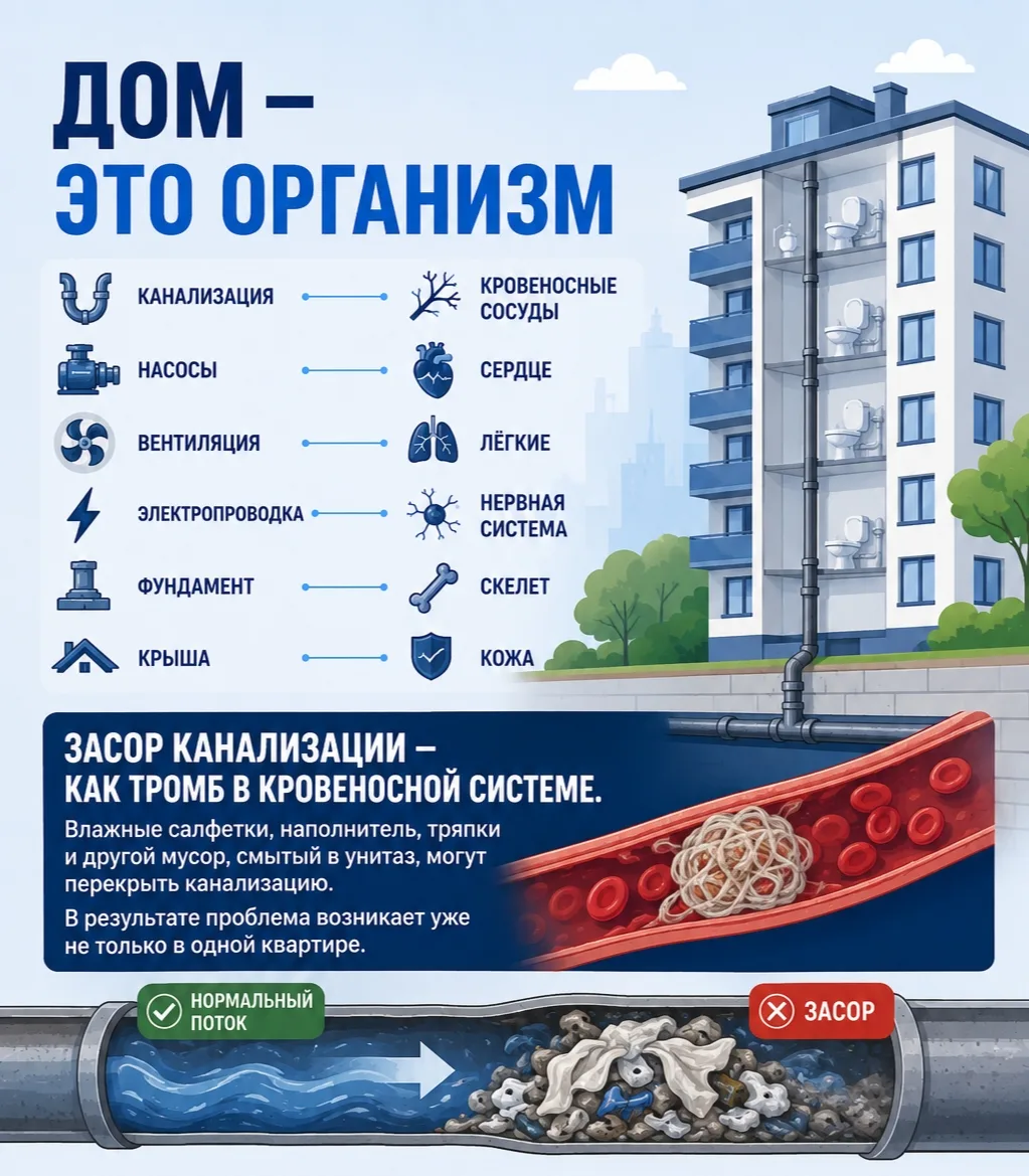 Дом — это организм 🏠