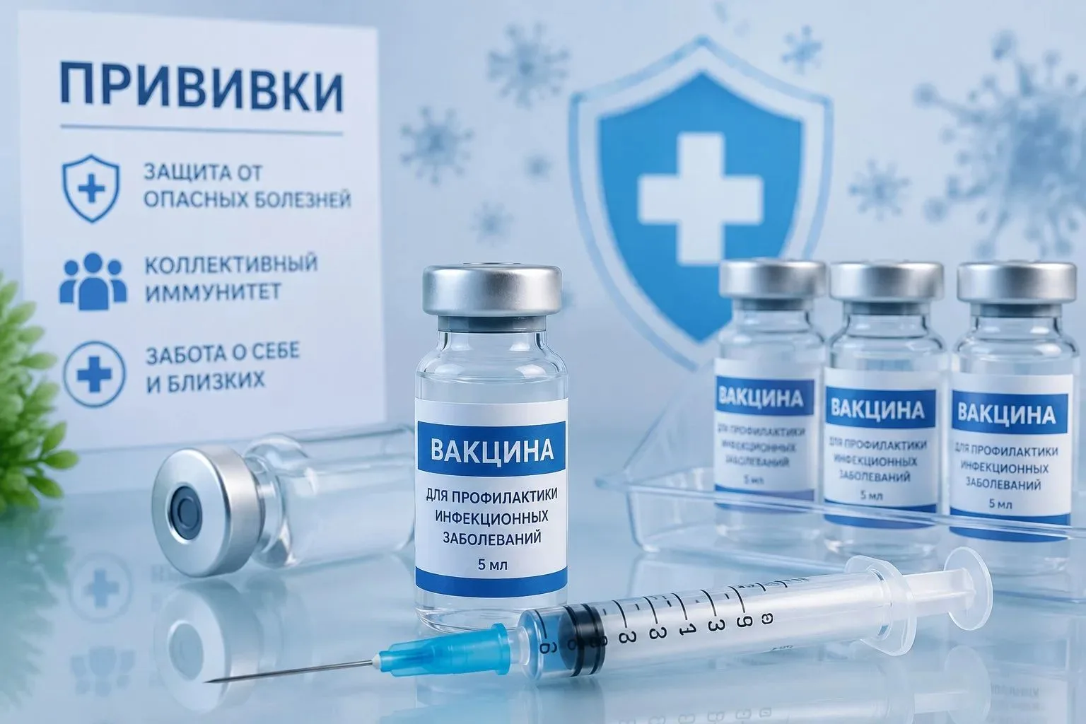 «Прививка не может вызвать грипп»: астраханские врачи развенчали главные мифы о вакцинации