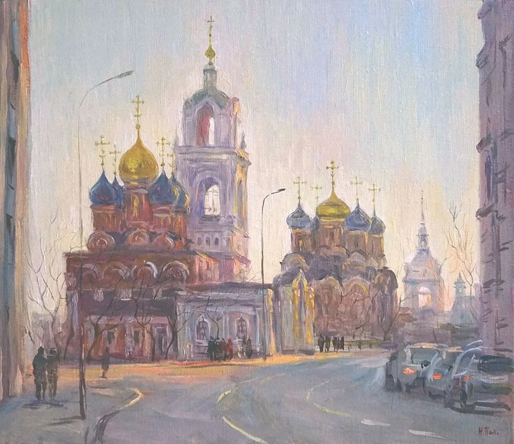 Нина Панюкова "Улица Варварка"