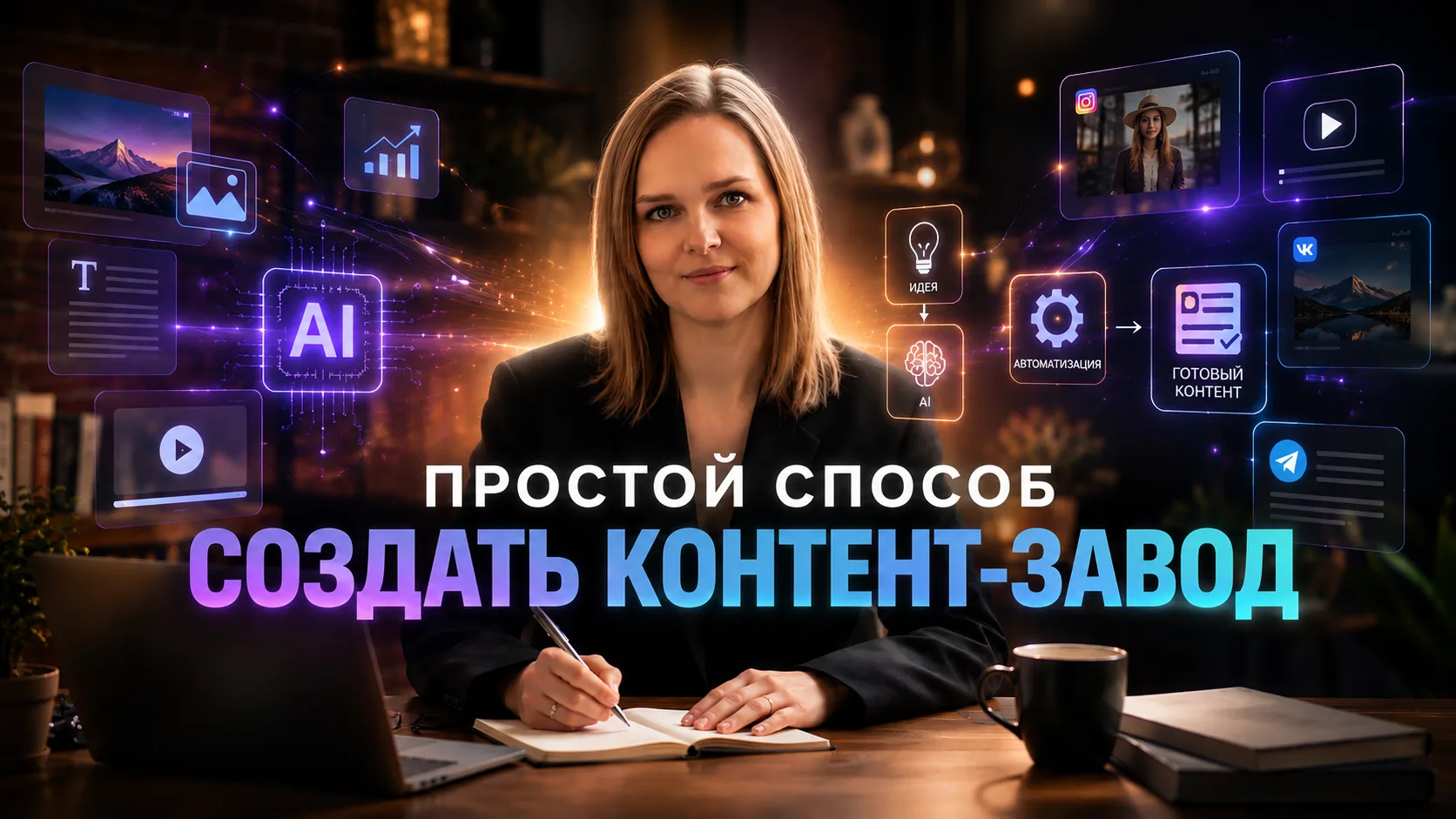 Самый простой способ сделать свой контент-завод