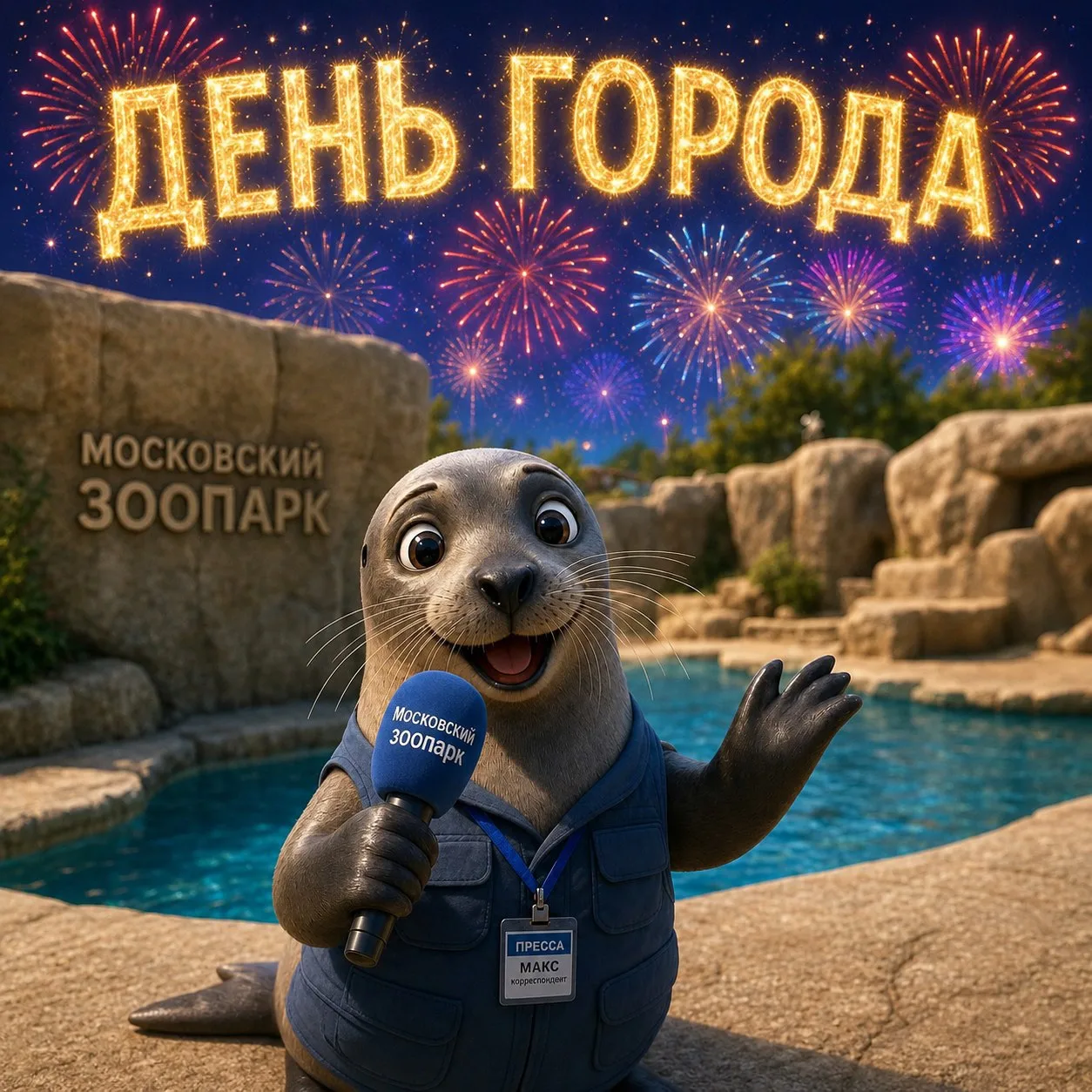 🐰💙 С Днём города, Москва!