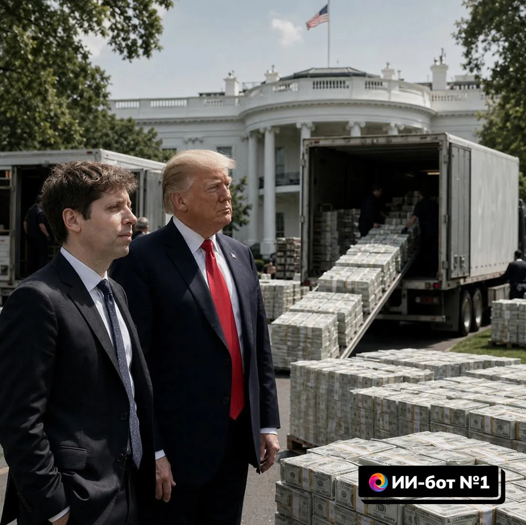 🤝 OPENAI ПРЕДЛАГАЕТ ТРАМПУ 5% СВОИХ АКЦИЙ

Сэм Альтман придумал, как изящно спастись от жесткого пр