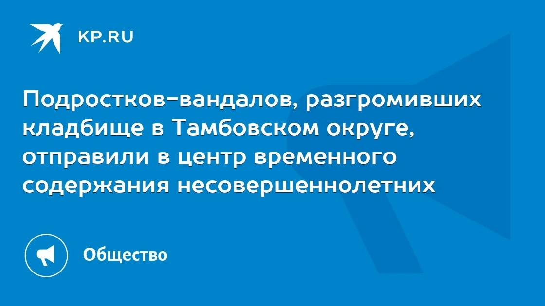 ❗ Подростков‑вандалов, разгромивших кладбище, отправили в спеццентр    Фигуранты дела о массовом оск